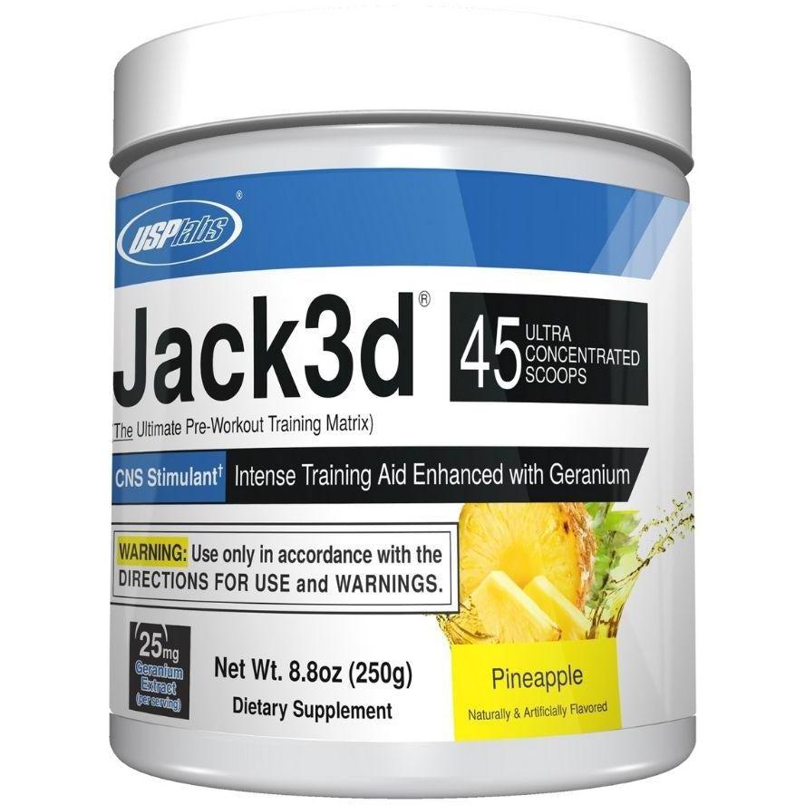 USPlabs Jack3d-45 servings (250 g)-Pineapple-N101 Nutrition