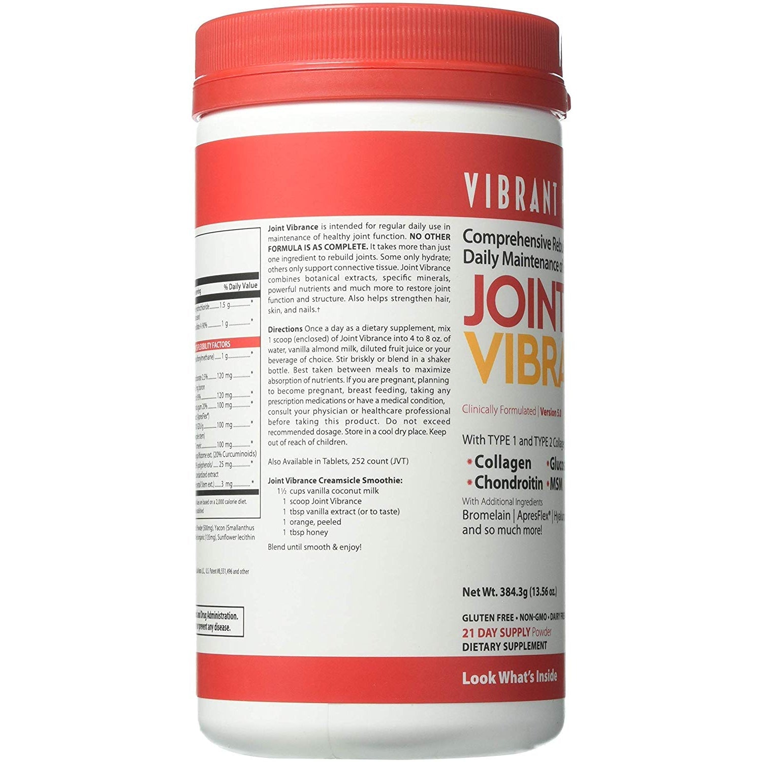 Vibrant Health Joint Vibrance-21 servings (384 g)-N101 Nutrition