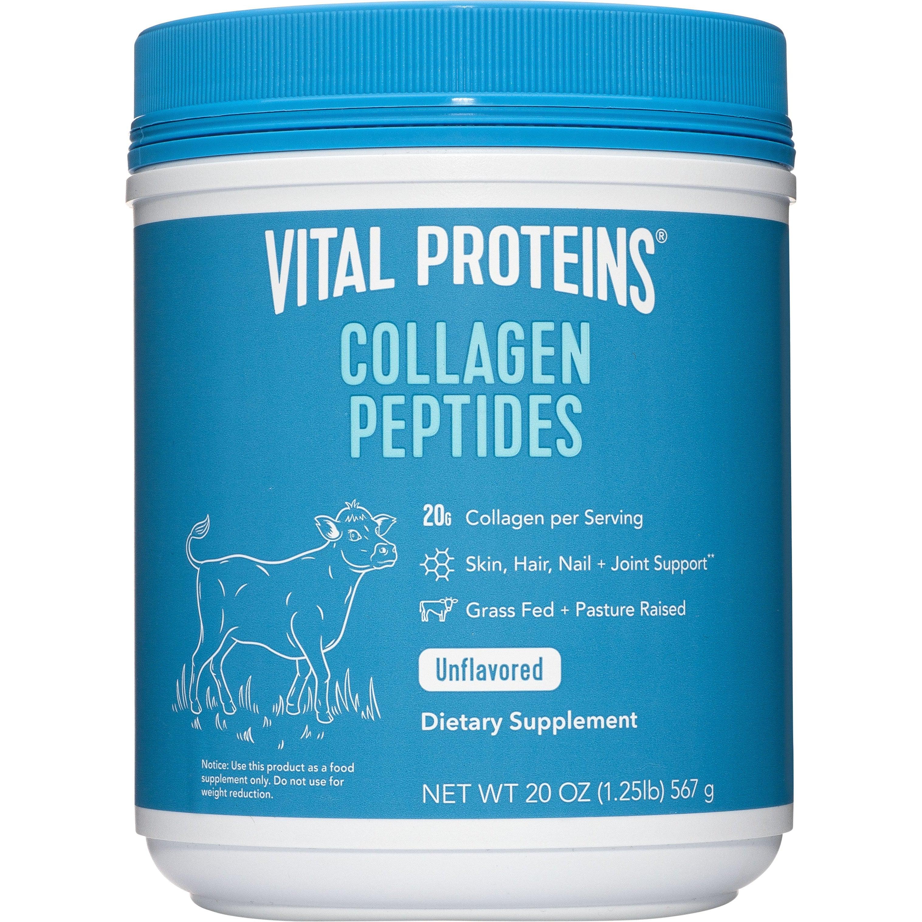 Vital Proteins Collagen Peptides - Unflavored-20 oz (567 g)-N101 Nutrition