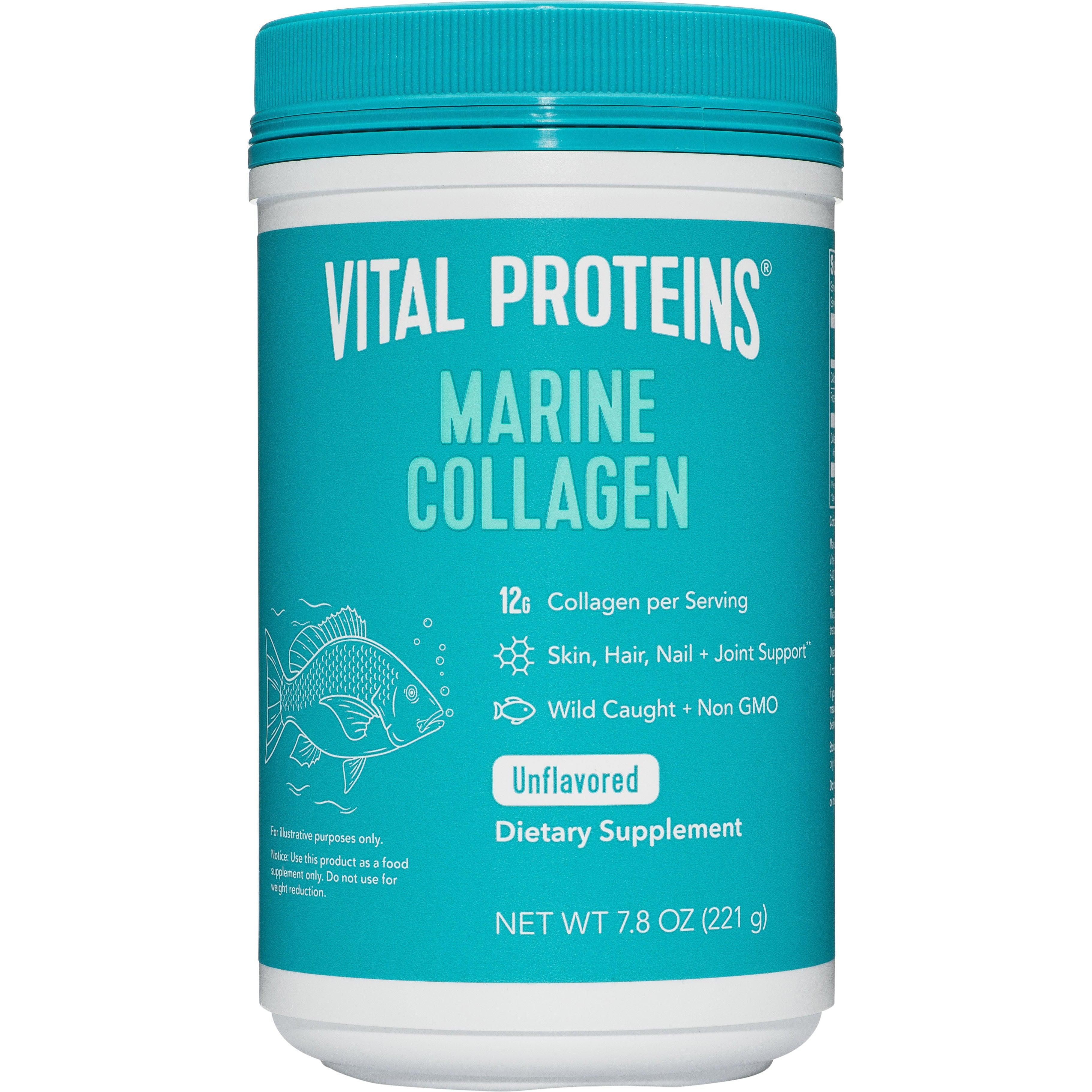 Vital Proteins Marine Collagen-7.8 oz (221 g)-N101 Nutrition