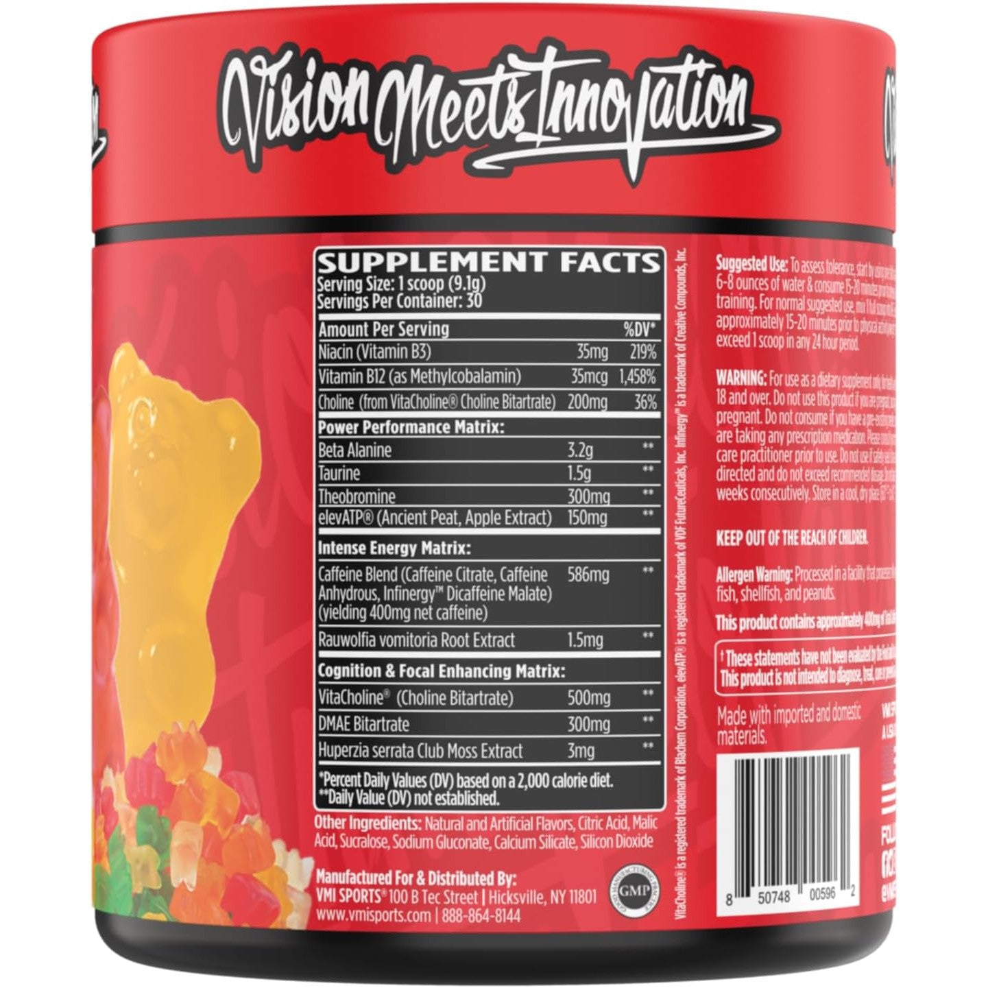 VMI Sports KXR Pre-Workout-N101 Nutrition