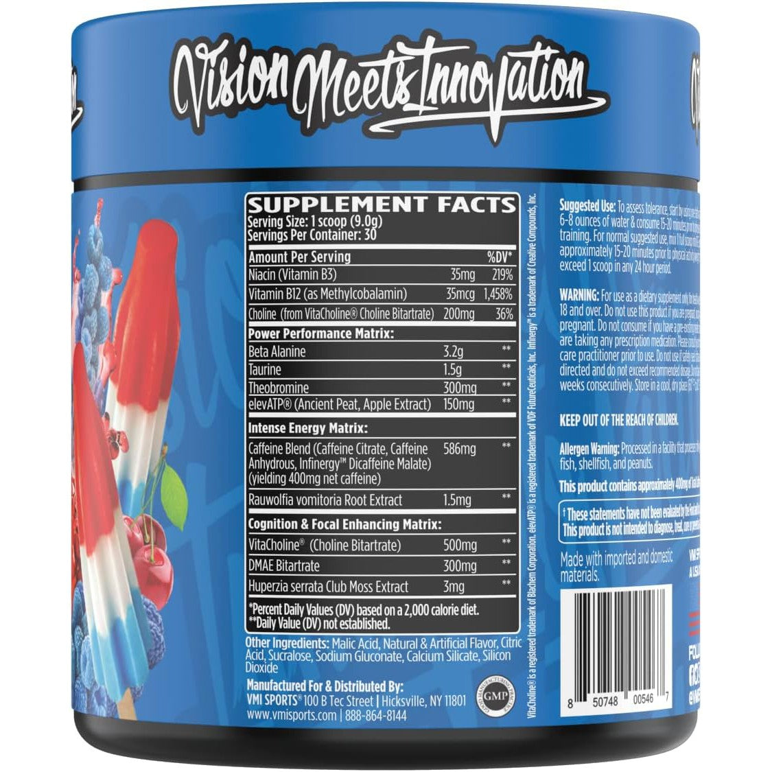 VMI Sports KXR Pre-Workout-N101 Nutrition