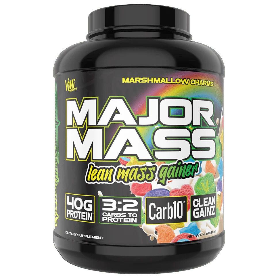 VMI Sports Major Mass Lean Mass Gainer-30 servings-Marshmallow Charms-N101 Nutrition