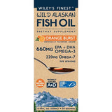 Wiley's Finest Wild Alaskan Fish Oil Orange Burst Liquid-8.45 fl oz (250 mL)-N101 Nutrition