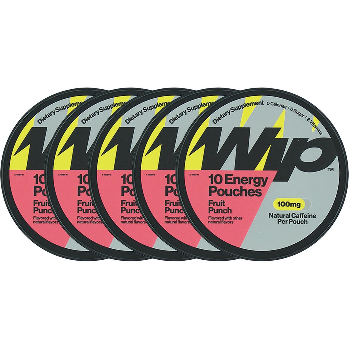 Wip Energy Pouches-100 mg-Fruit Punch-N101 Nutrition