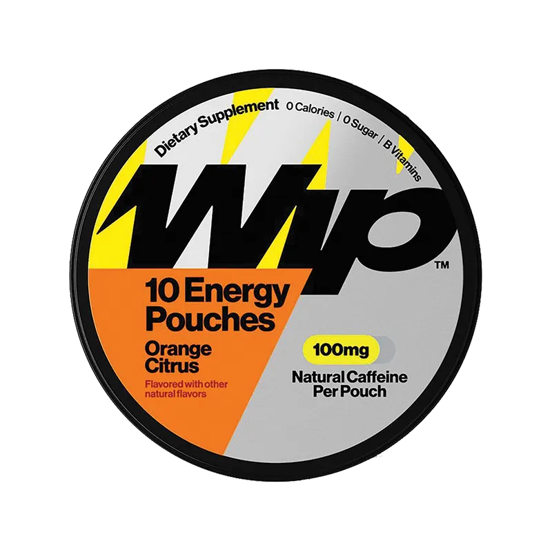 Wip Energy Pouches-100 mg-Orange Citrus-N101 Nutrition