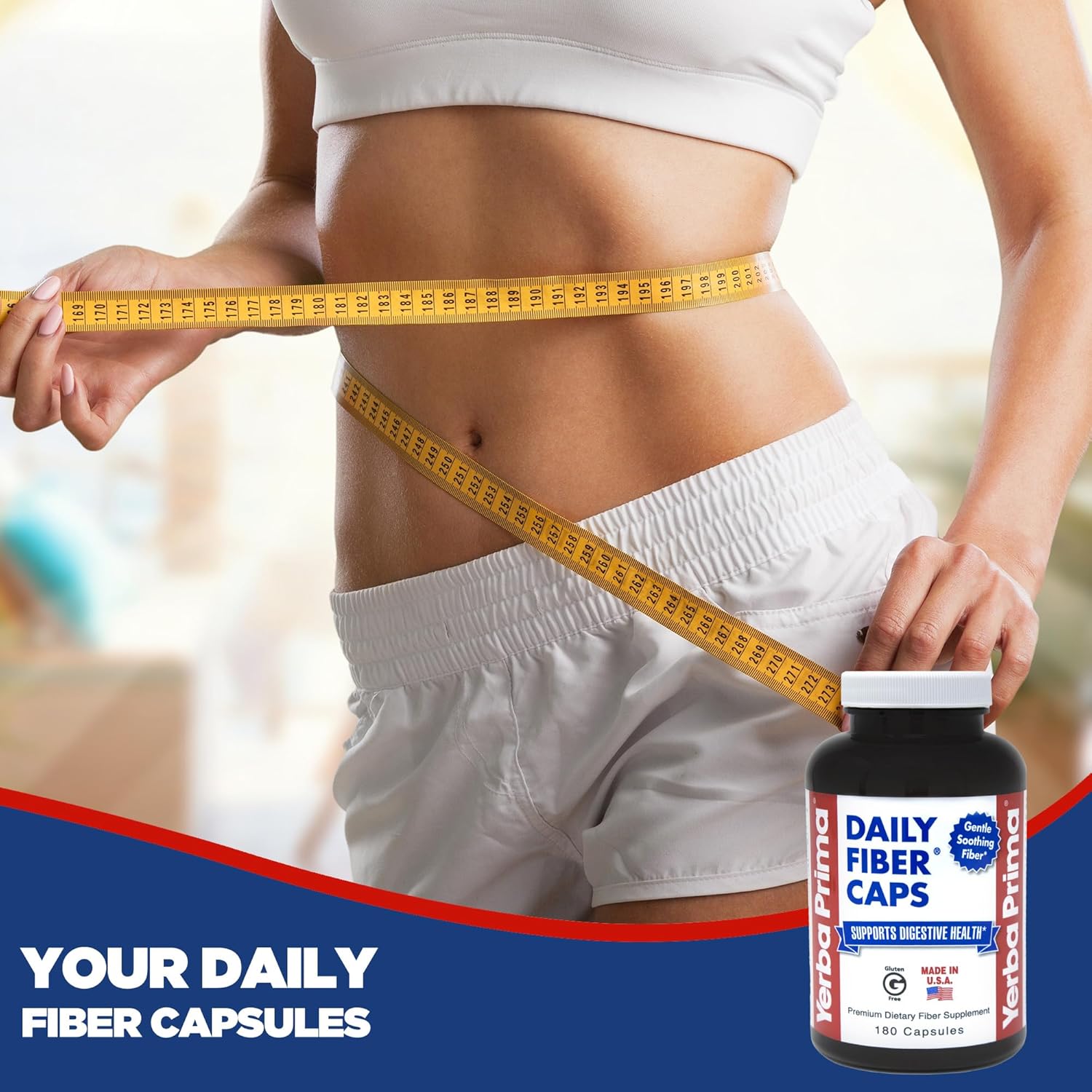 Yerba Prima Daily Fiber Caps-N101 Nutrition