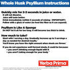 Yerba Prima Psyllium Whole Husks-N101 Nutrition