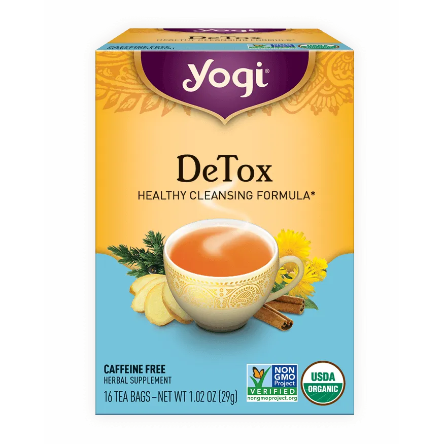 Yogi Tea Detox Tea-16 tea bags-N101 Nutrition