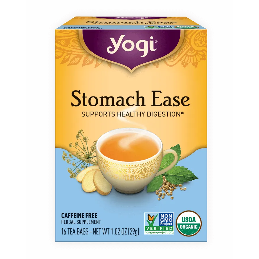 Yogi Tea Stomach Ease Tea-16 tea bags-N101 Nutrition