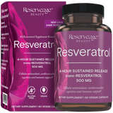 Reserveage Beauty Resveratrol 500 mg 4-Hour Sustained Release