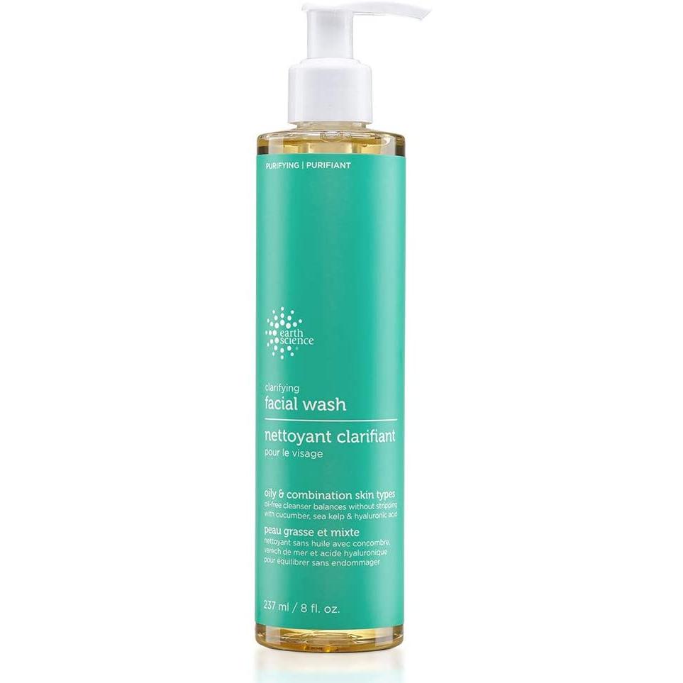Earth Science Clarifying Facial Wash - Fragrance Free-8 fl oz (237 mL)-N101 Nutrition
