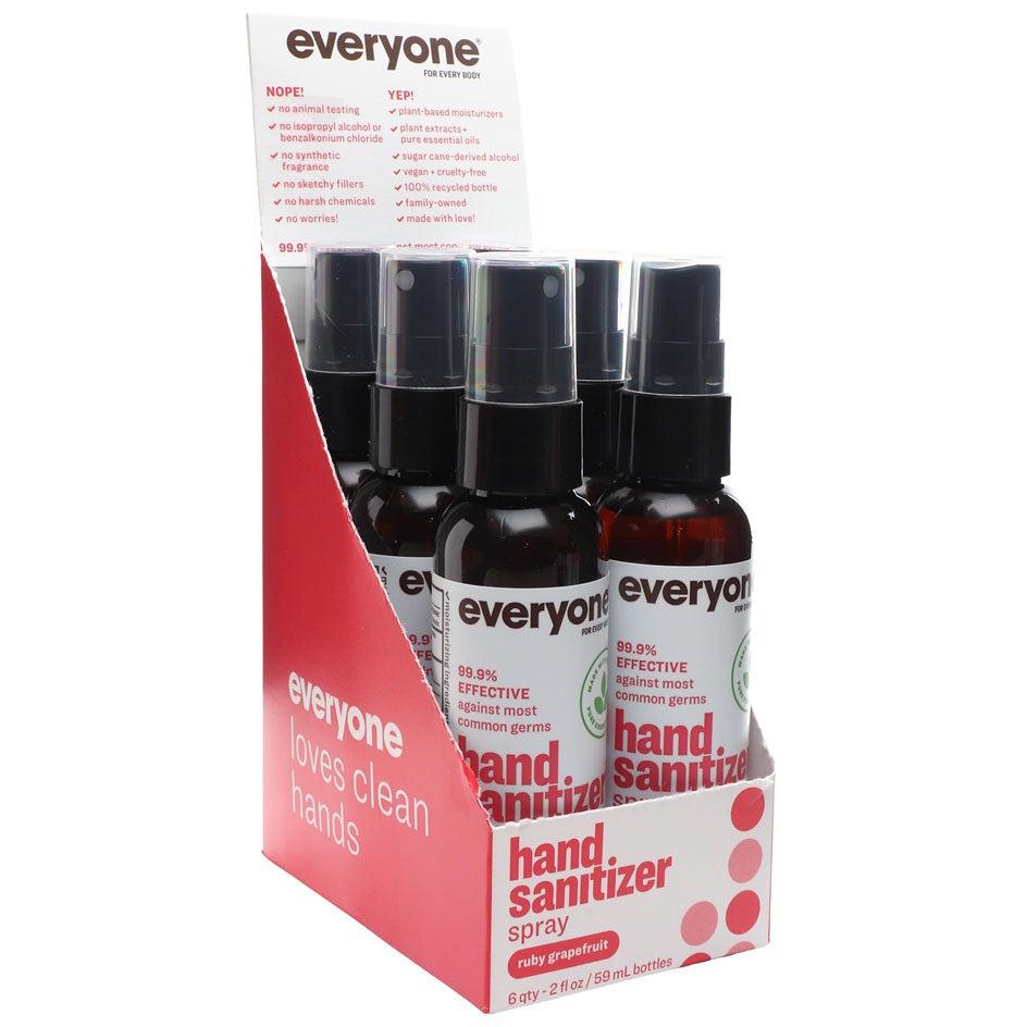 Everyone Hand Sanitizer Spray Ruby Grapefruit-Box (6 bottles)-N101 Nutrition