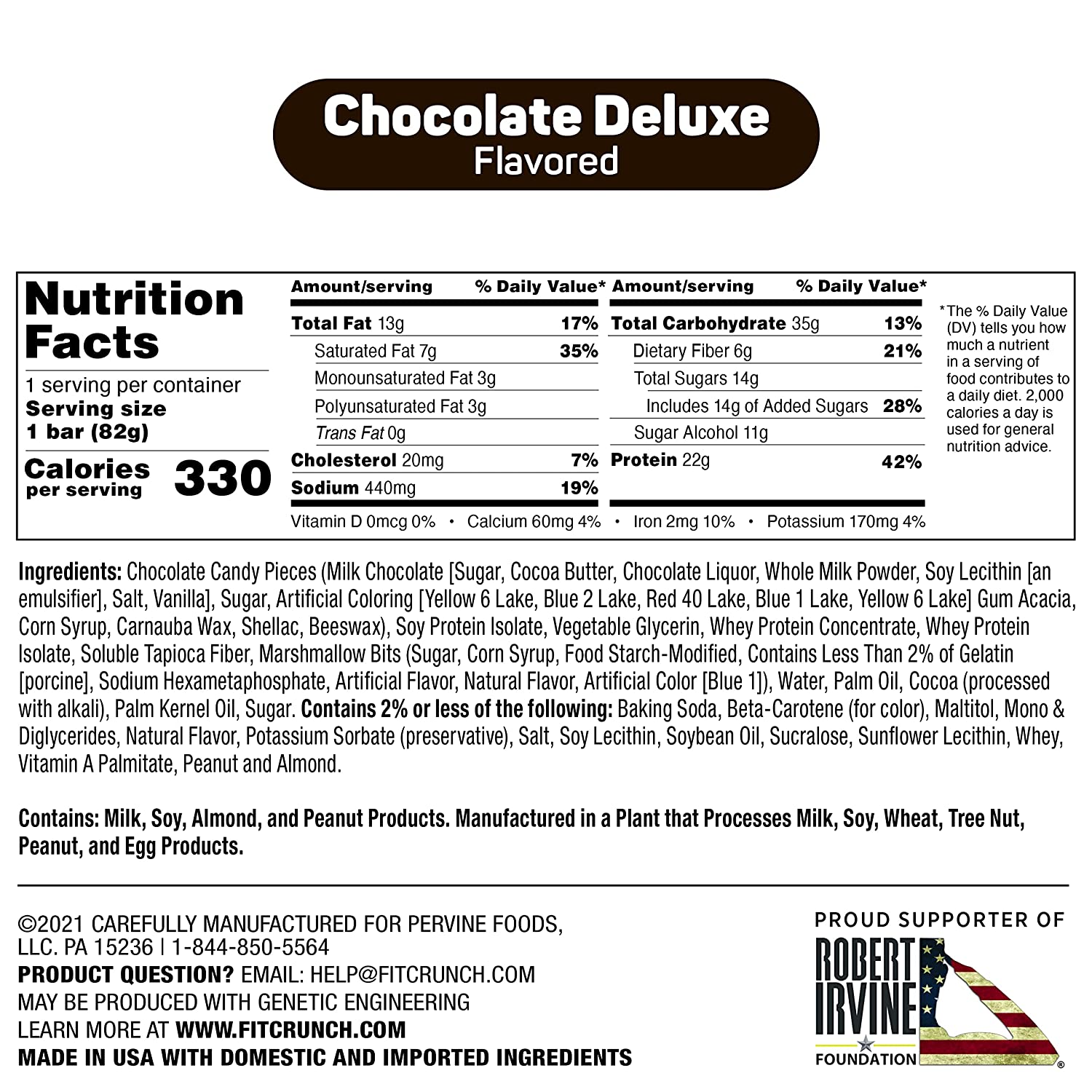 FITCRUNCH Loaded Cookie Protein Bars-N101 Nutrition