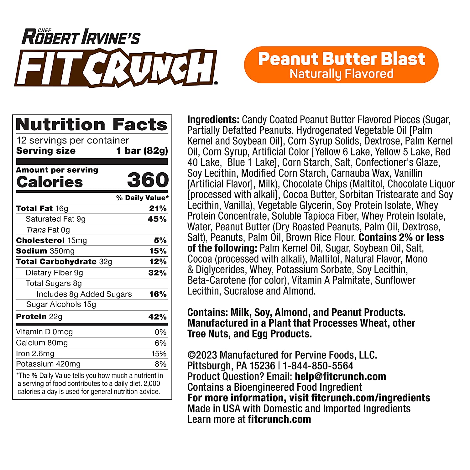 FITCRUNCH Loaded Cookie Protein Bars-N101 Nutrition