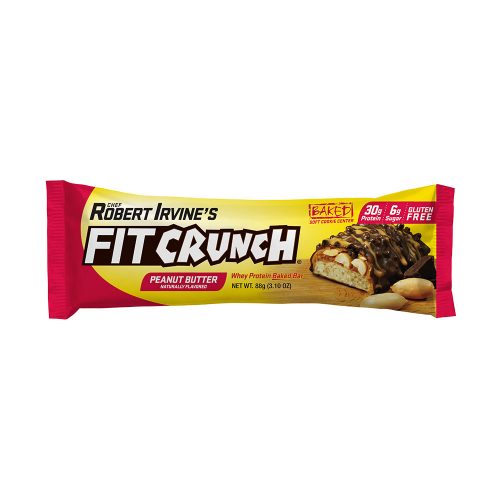 FITCRUNCH Protein Bars-Single Bar (88 g)-Peanut Butter-N101 Nutrition