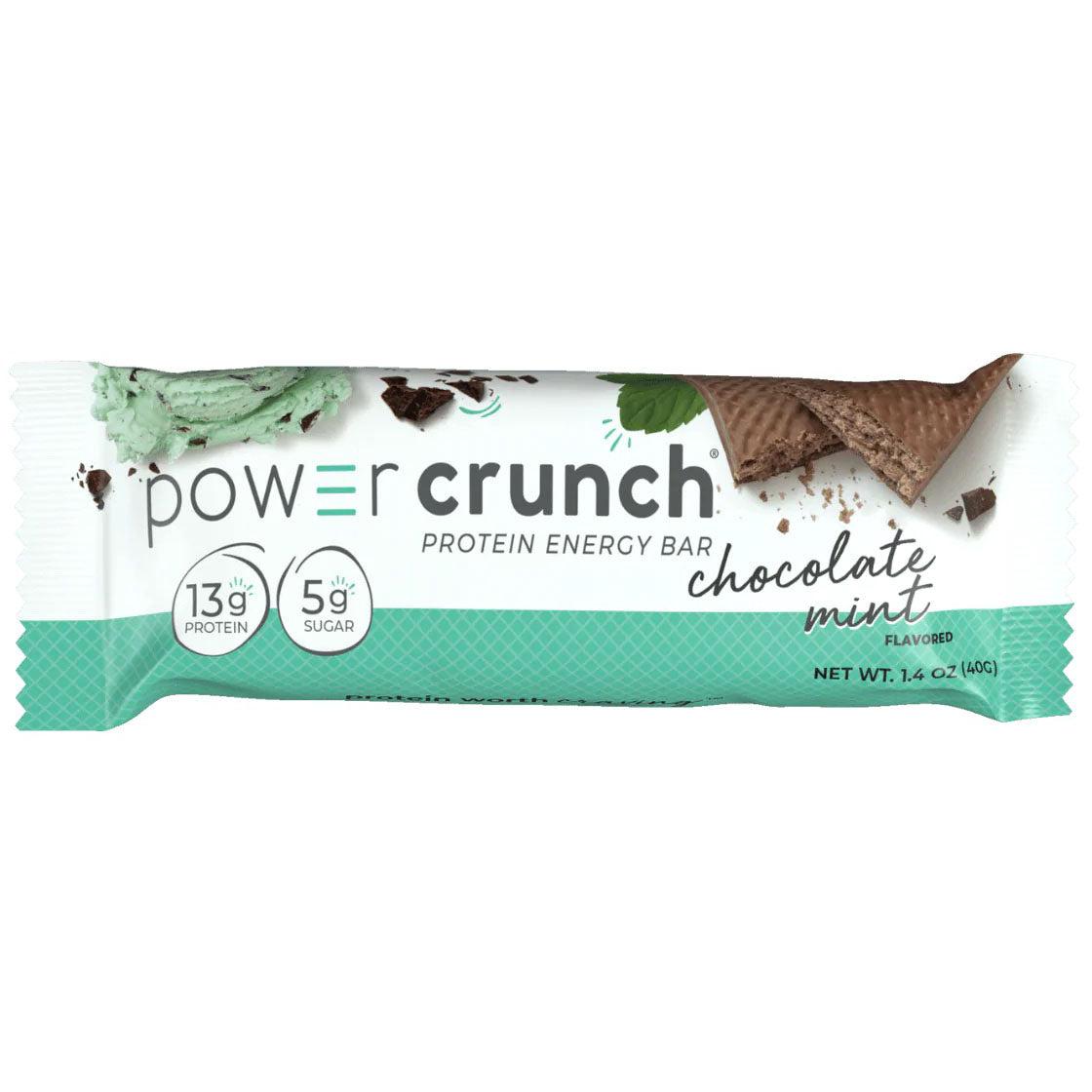 Power Crunch Bars-Single (40 g)-Chocolate Mint-N101 Nutrition