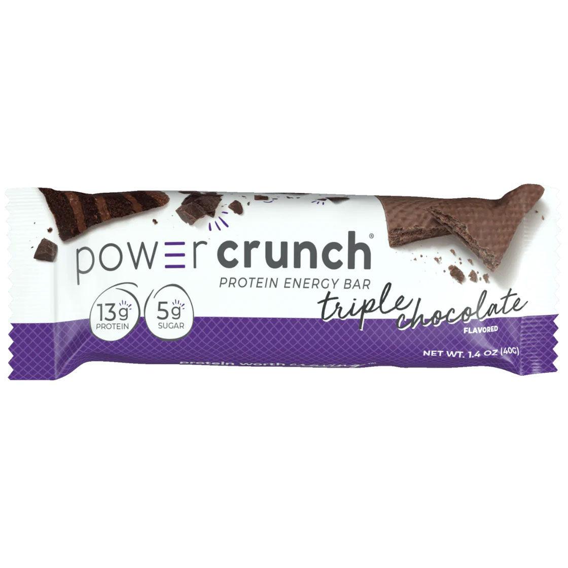 Power Crunch Bars-Single (40 g)-Triple Chocolate-N101 Nutrition
