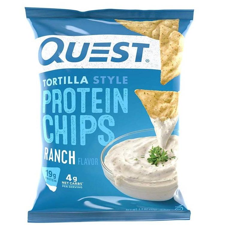 Quest Tortilla Style Protein Chips-Single Bag-Ranch-N101 Nutrition