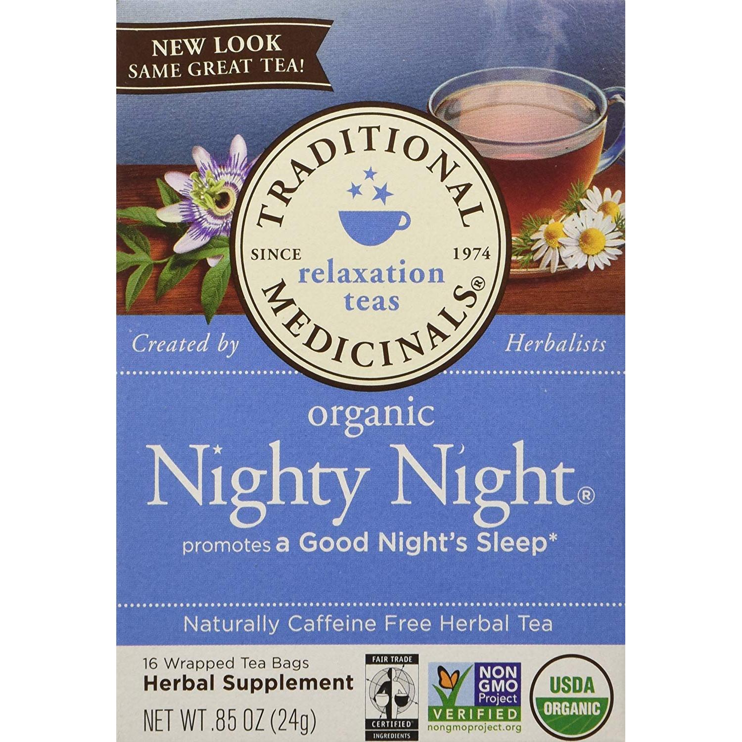 Traditional Medicinals Organic Nighty Night®-16 bags-N101 Nutrition